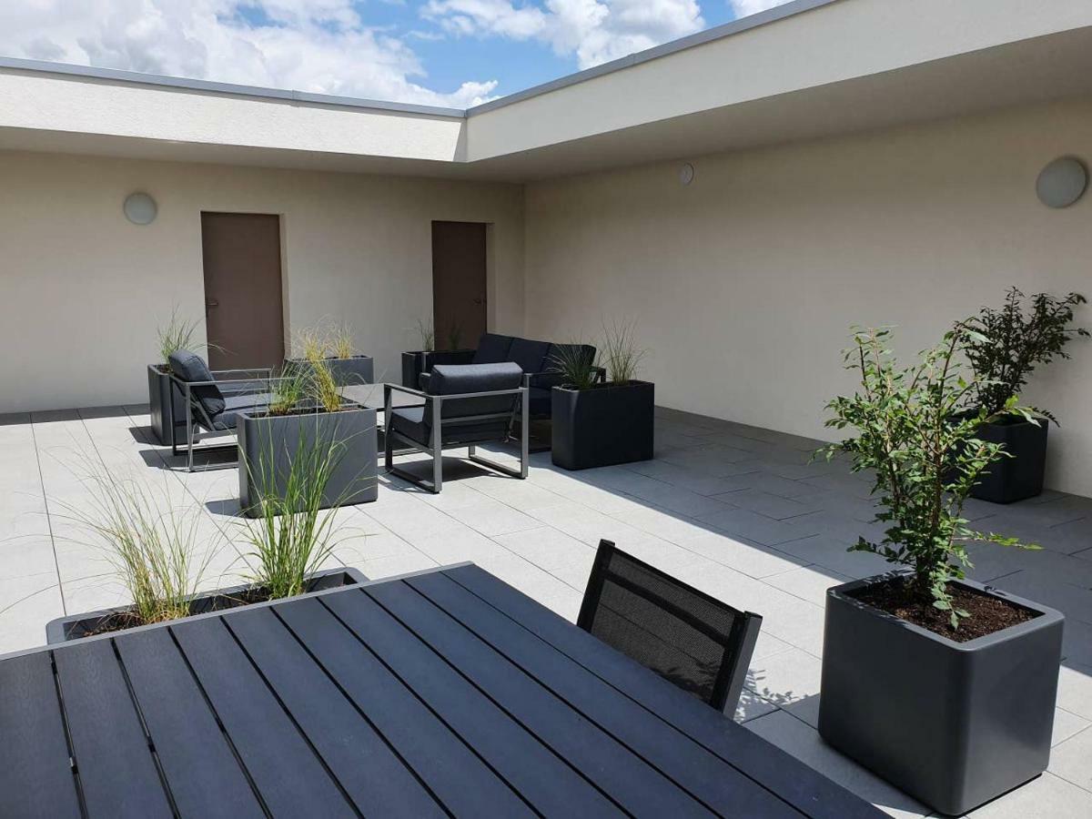 Atrium Apartments Schaffhausen Bagian luar foto