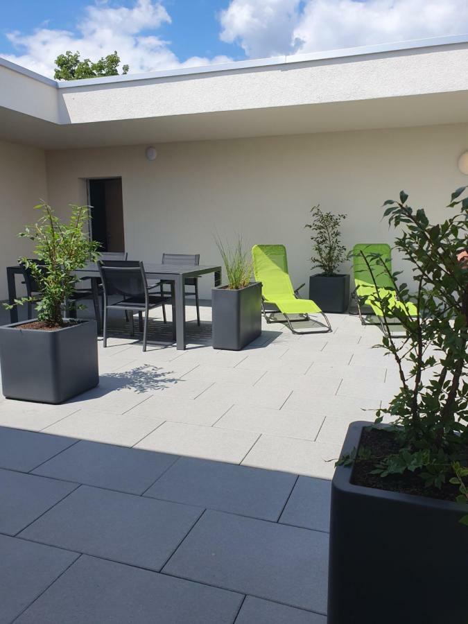 Atrium Apartments Schaffhausen Bagian luar foto